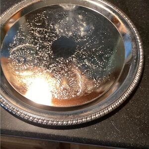 Silver tray